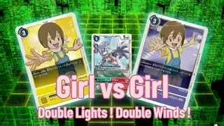#dcgo Girl Deck - Mirror Match ~ Double Lights! Hikari ! Double Winds! Fairymon ! 