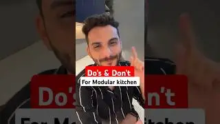 Interior Design:🛑 Modular Kitchen Mistakes to Avoid 🛑 #kitchendesign  #interiordesign  #homedecor
