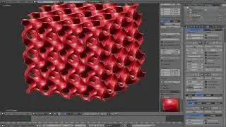Gyroid in Blender and Fusion 360