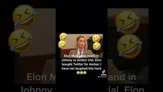 Elon Musk bought Twitter for Amber Heard 😂😂😂