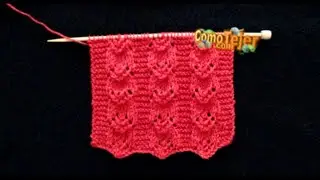 Cómo Tejer Punto Noruego el Mas Elegante y Facil 2 agujas, palitos, knitting (1433)