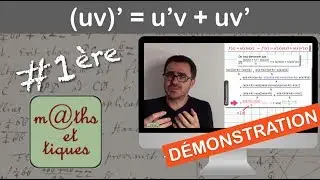 DEMONSTRATION : (uv)' = u'v + uv' - Première