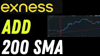 How to Add 200 SMA in Exness - Simple Tutorial