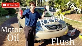 2009 Lexus RX 350 motor oil change and engine flush with Amsoil