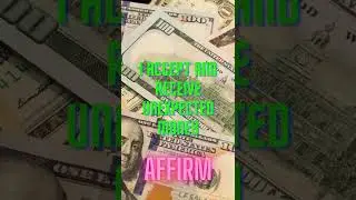 money will find you how attract money fast and easy #shorts #manifestation #affirmation#lawofattract