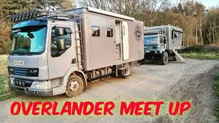 OVERLANDER MEET UP AND DAF TRUCK & MICRO CAMPER TOUR #Auxbeam #vanlife #lorrylife