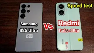 S25 Ultra vs Redmi Turbo 4 Pro | Kaunsa Best Hai 2026 Mein? Full Speed & Gaming Speed Test!
