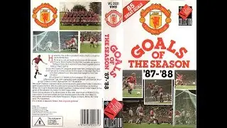 Manchester United Goals of The Season 87-88 (1988 UK VHS)