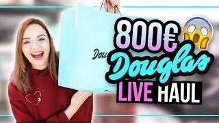 800&euro; XXL DOUGLAS LIVE HAUL #24DaysOfChristmas (Werbung, Markennennung)