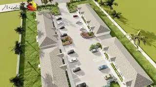 4 single-story buildings | 15 units apartment building