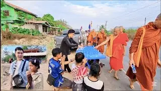 ขอบคุณเอื้อยใหญ่ใจดี ทำบุญอันใหญ่หลวงดีใจจนน้ำตาร่วงทำบุญก่อนขึ้นบ้านใหม่13 มีนาคม ค.ศ. 2025