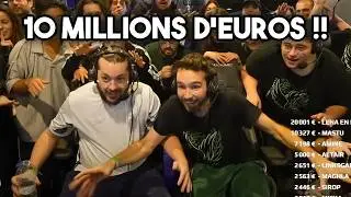 Le Cap des 10 MILLIONS D'EUROS ATTEINT au Zevent 2024 !!
