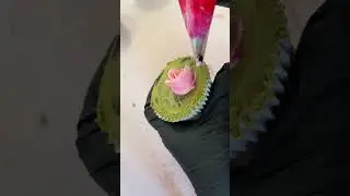 Cupcake Bouquet. How to pipe a buttercream rose. #buttercreamflowers #flowercupcakes