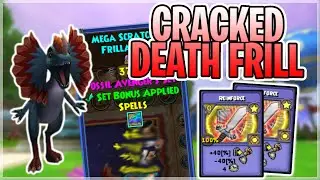 Making A Cracked Reinforce Death Frillasaur In Wizard101