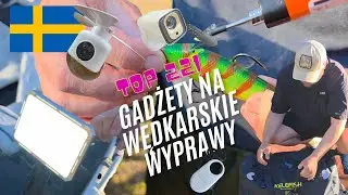 Top22 Gadżet&oacute;w na wyprawy wędkarskie do Szwecji. Pierdoły i nie tylko. Sandacz i Szczupak lubią to 😀
