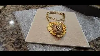 Was I Able To Save Myself $200-$250 To Mount A Vintage Necklace In A Shadow Box Myself? Find Out...