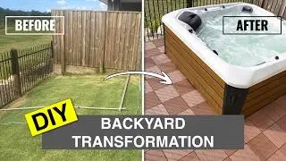 How I transformed my backyard with DECKO Tiles.