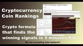 Cryptocurrency Coin Rankings Software