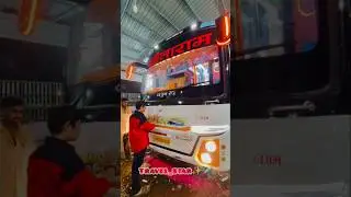 Congratulation Sitaram Travels ✨&hearts;️ ll Added New BS6 13.5 M Ac Sleeper luxury bus #Reels #travel #bus