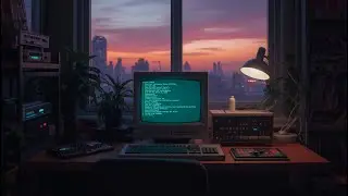 Soft Horizon Terminal 🌅 3HR LoFi & Synthwave Mix &mdash; Gentle Pre-Dawn Focus (Royalty Free)