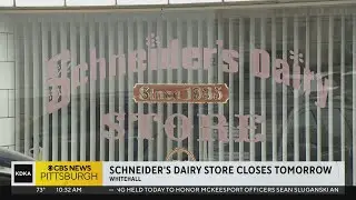 Schneider's Dairy closing Whitehall retail shop