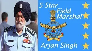 India Air Force Marshal Arjun Singh | First Five Star Officer Of IAF