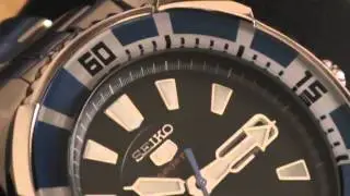 SEIKO 5 SPORTS AUTOMATIC 24 JEWELS 100 M CAL. 4R36