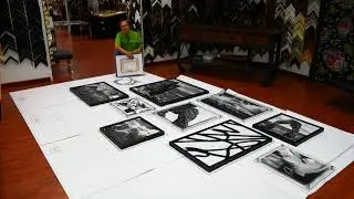 Custom Gallery Wall and Installation Challenges