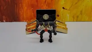 Transformers Beast Wars Transmetals 2 OPTIMUS MINOR transformed