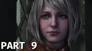RESIDENT EVIL 4 REMAKE Gameplay Walkthrough Part 9 - ASHLEY