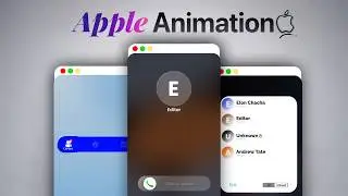 Apple UI Style Animation Tutorial 🍎 | Clean Motion Graphics in Alight Motion
