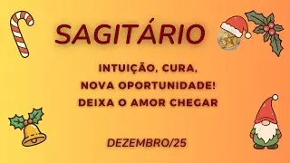 SAGITÁRIO ♐️ INTUIÇÃO, CURA E NOVA OPORTUNIDADE! DEIXA O AMOR CHEGAR 🥰🙌🏻🙏🏼❤️‍🩹🏃🏼❤️💕