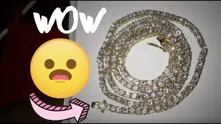 EPIC 3MM GOLD TENNIS CHAIN!!!!! I AM honestly amazed!
