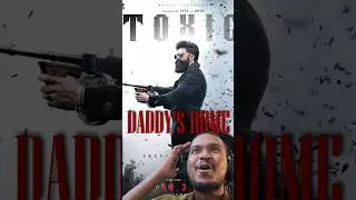 DADDY IS HOME! 🔥 Yash TOXIC Teaser Reaction | KGF 3 vs TOXIC? 😱 #shorts  #yash  #toxic