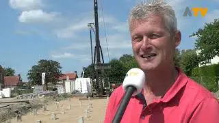Eerste paal geslagen in 'Boerenerf' in Babyloni&euml;nbroek