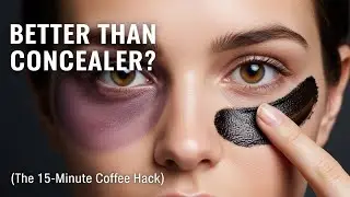 The Natural Concealer That Erases Dark Circles Powerful ☕👁️