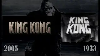 KING KONG Trailer Mashup | 1933 vs 2005