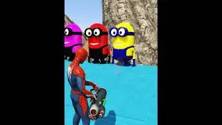Epic Spider-Man Ragdoll Fails in GTA 5! 😆 #FunnyMoments #SpiderMan #GTA5