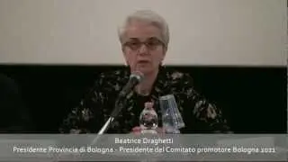 Beatrice Draghetti intervento al Psmbo