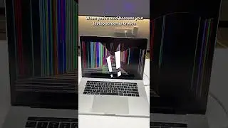 When my laptop screen is broken, but...