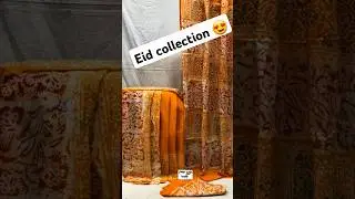 Eid saree collection 😍🤩 #shorts #ytshorts #youtubeshorts #saree