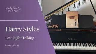 Late Night Talking | Harry Styles piano covers | Lindy Clanton