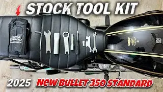 2025 Royal Enfield New Bullet 350 Stock Tool Kit - How to Use Properly