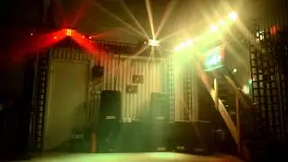4x Moving head 2x Derby 2x LED BARS (8x)