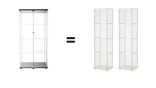 Double Display Case for Anime Figures = 2x Detolf