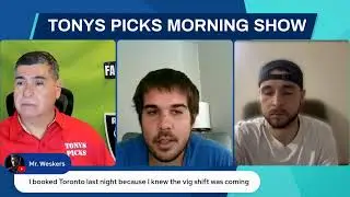 Live WNBA MLB Picks Tonys Picks Morning Show 8-24-2025