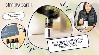 New Year Focus Diffuser Blend | Start the Year with Clarity