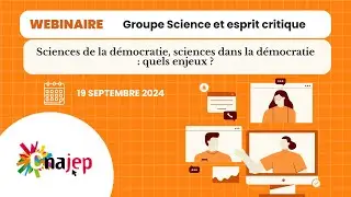 Webinaire du groupe Science et esprit critique, 