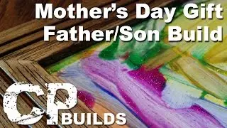 Mother&rsquo;s Day Project // Kids Craft Project // Custom Frame & Art