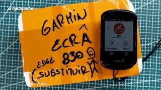 Garmin Edge 830 - Substituição da ecra/tela touch-screen | projetopedal